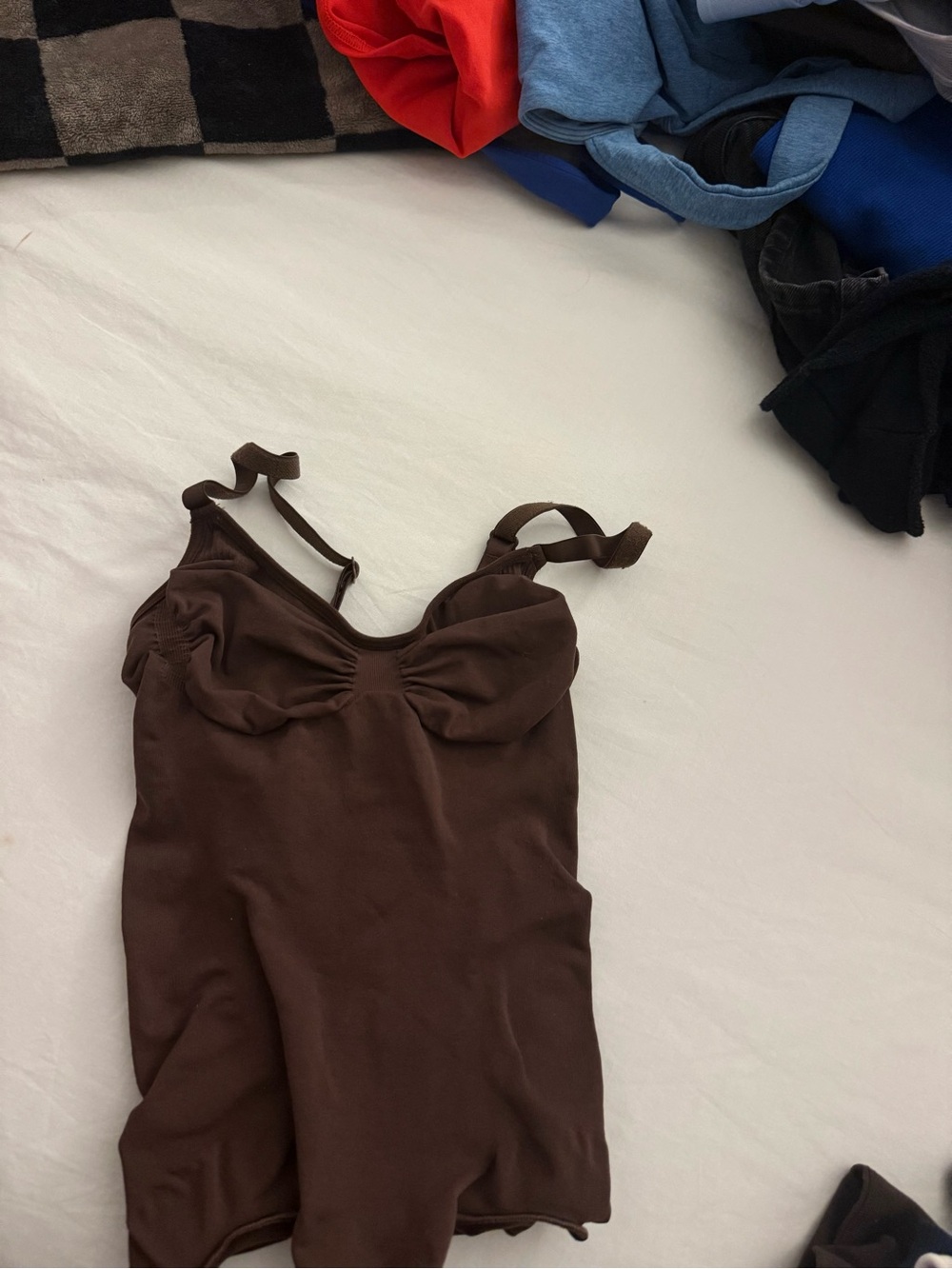 Skims size small brown bodysuit